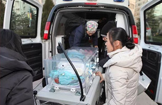 涞源县妇婴监护型护送